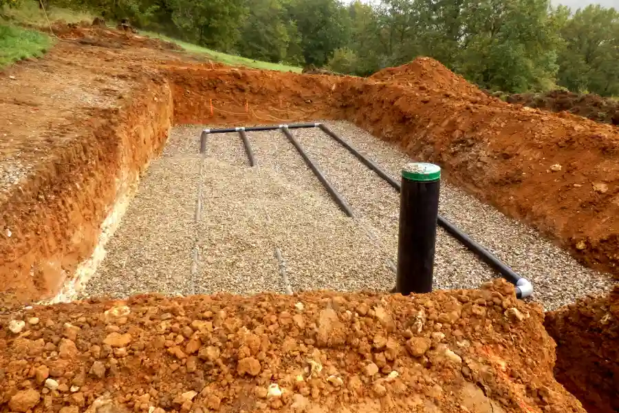 Leach Line Installation